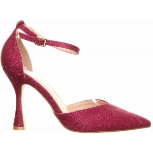 Fuchsia Glimmer Dressy Court Shoe
