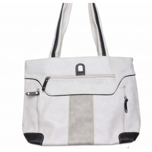 Grey Large Casual Bag