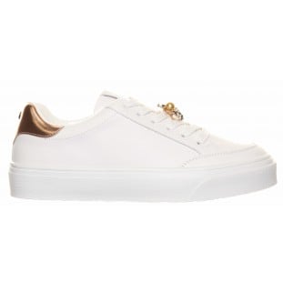 Tommy Bowe White Bee Trim Laced Trainer