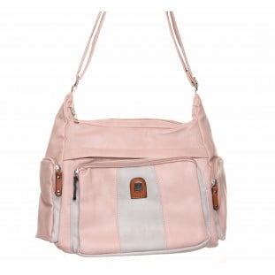 Pink Soft 3 Pocket Medium Bag