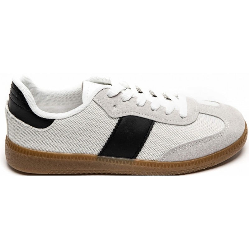 White Black Casual Trainer