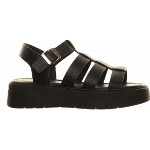 Una Healy Black Chunky Sandal