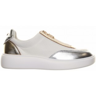 Tommy Bowe White Instep Zip Trainer