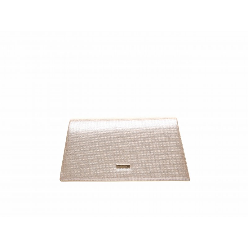 Gold Glimmer Clutch Handle Bag