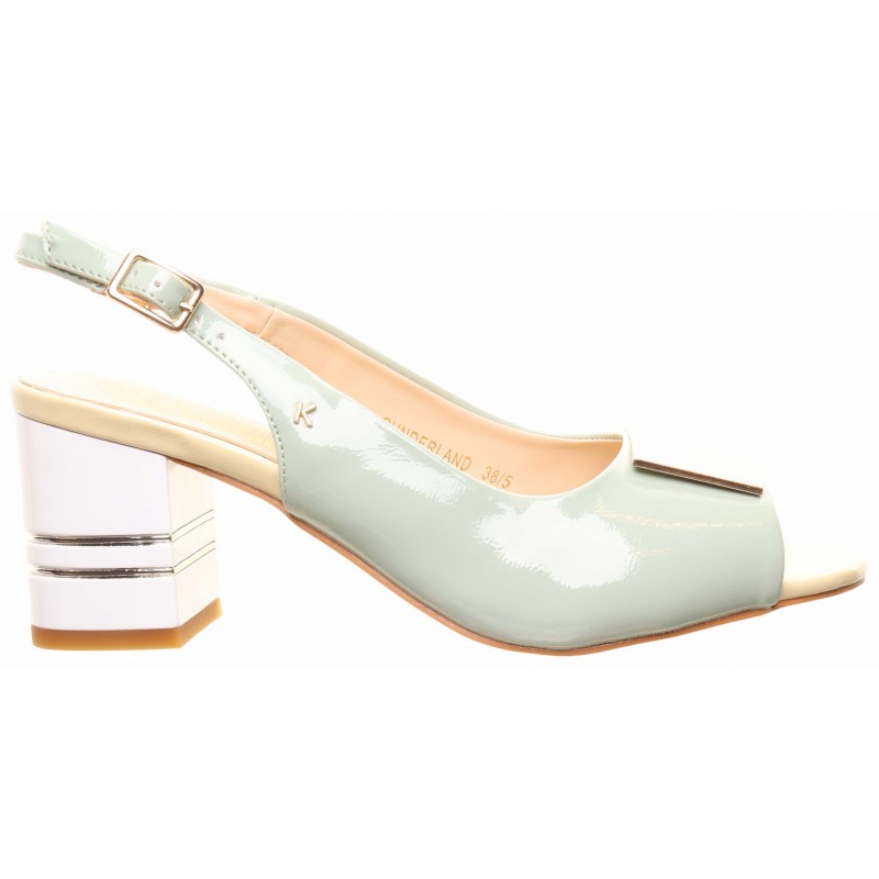 Kate Appleby Mint Trim Block Heel