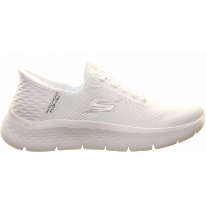 Skechers White Slip-ins Go Walk Flex