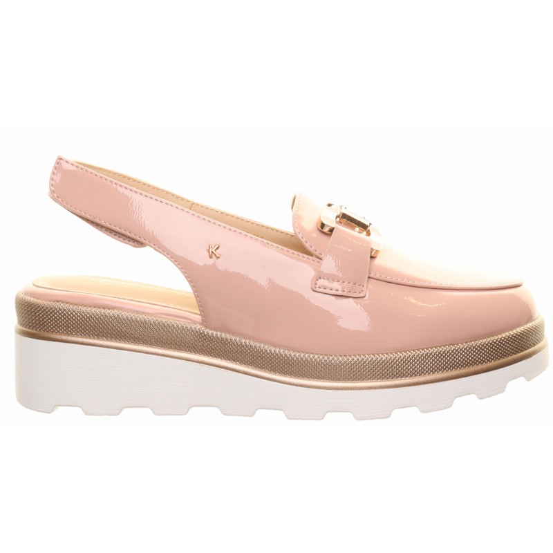 Kate Appleby Beige Slingback Wedge Loafer