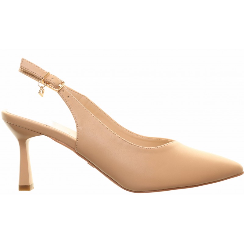 Una Healy Beige Nude Sling Back Courts