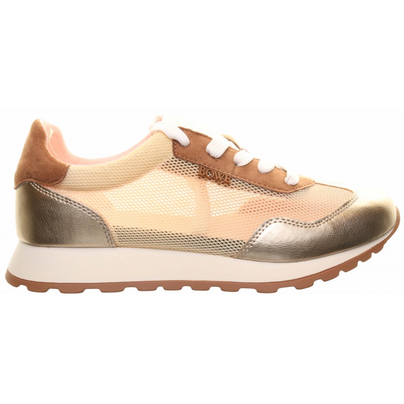 Tommy Bowe Gold Mesh Panel Trainer