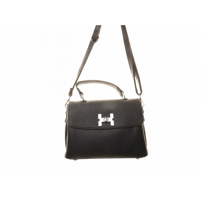 Black H Clip Trim Medium Bag