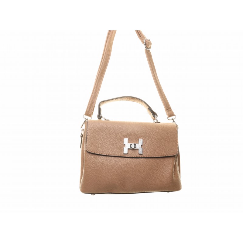 Taupe H Clip Trim Medium Bag