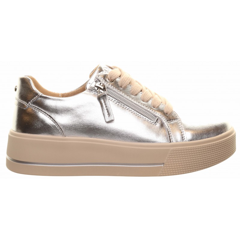 Patrizio Como Silver Zip Casuals