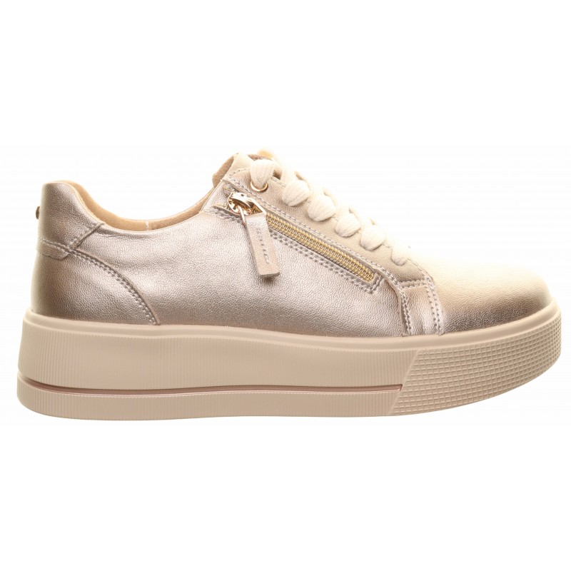 Patrizio Como Dark Gold Zip Casuals
