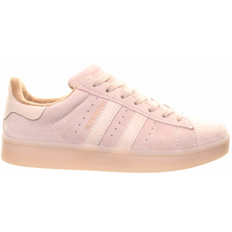 Drilleys Beige Two Stripe Trainer