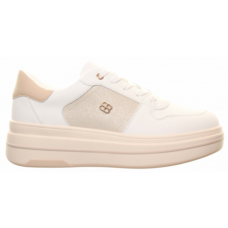 Tommy Bowe White High Sole Trainer