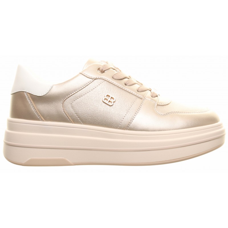 Tommy Bowe Gold High Sole Trainer