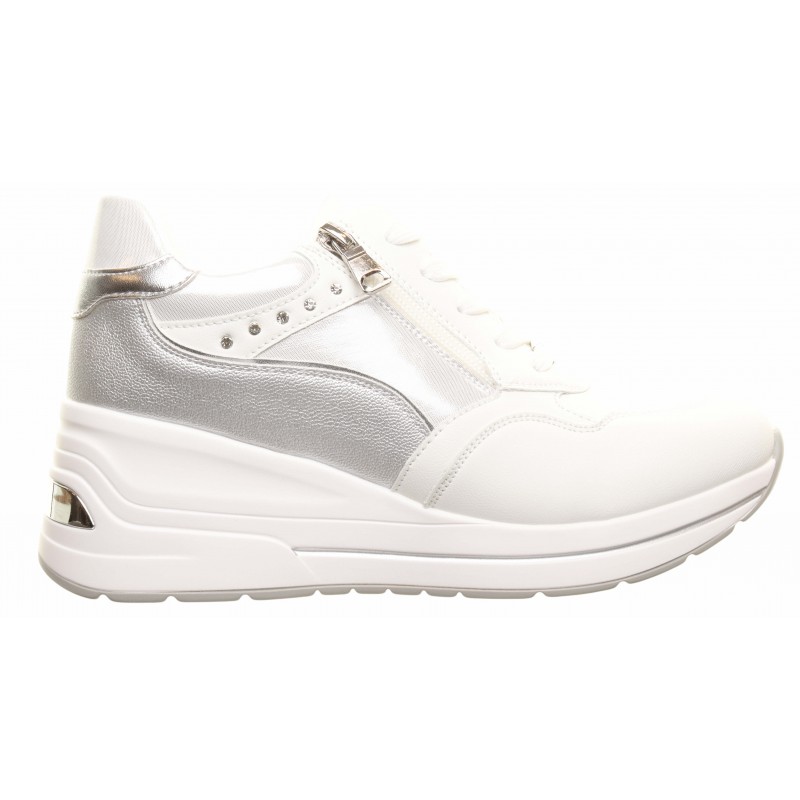 Tommy Bowe White Wedge Panel Trainer