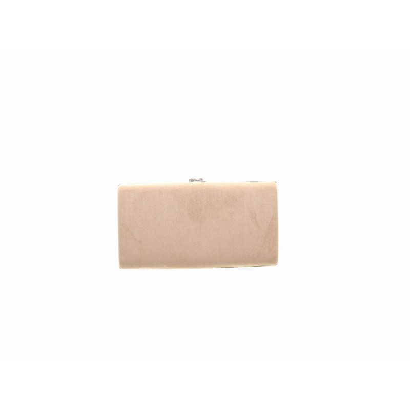 Beige Clutch Box Bag