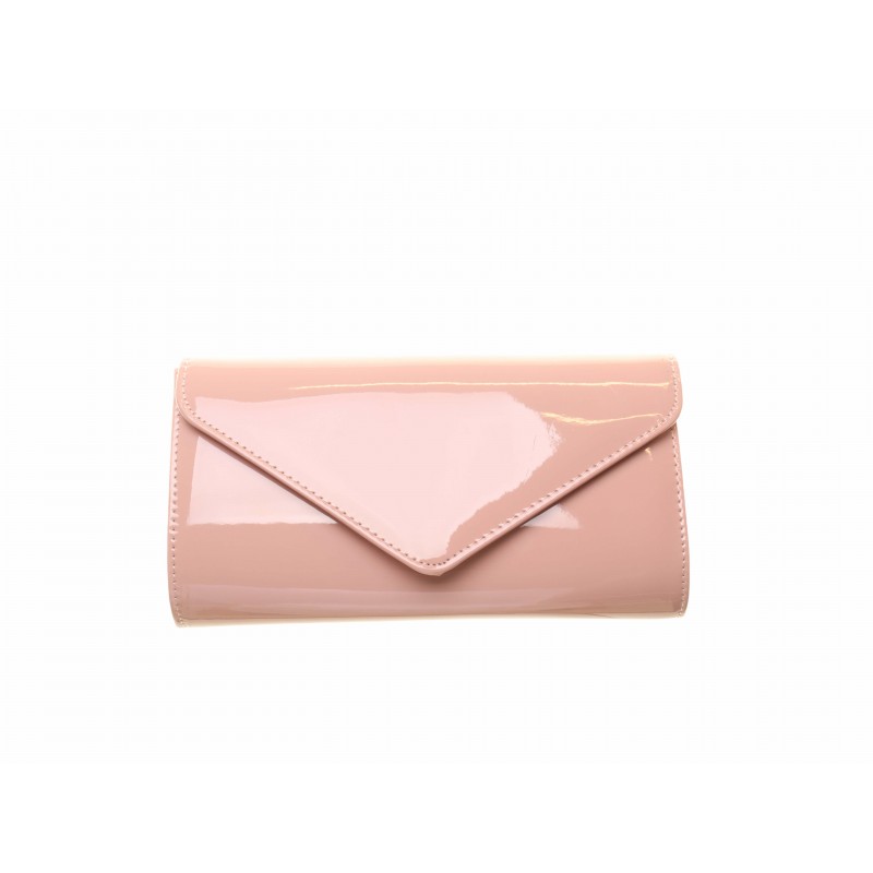 Pink Envelope Clutch