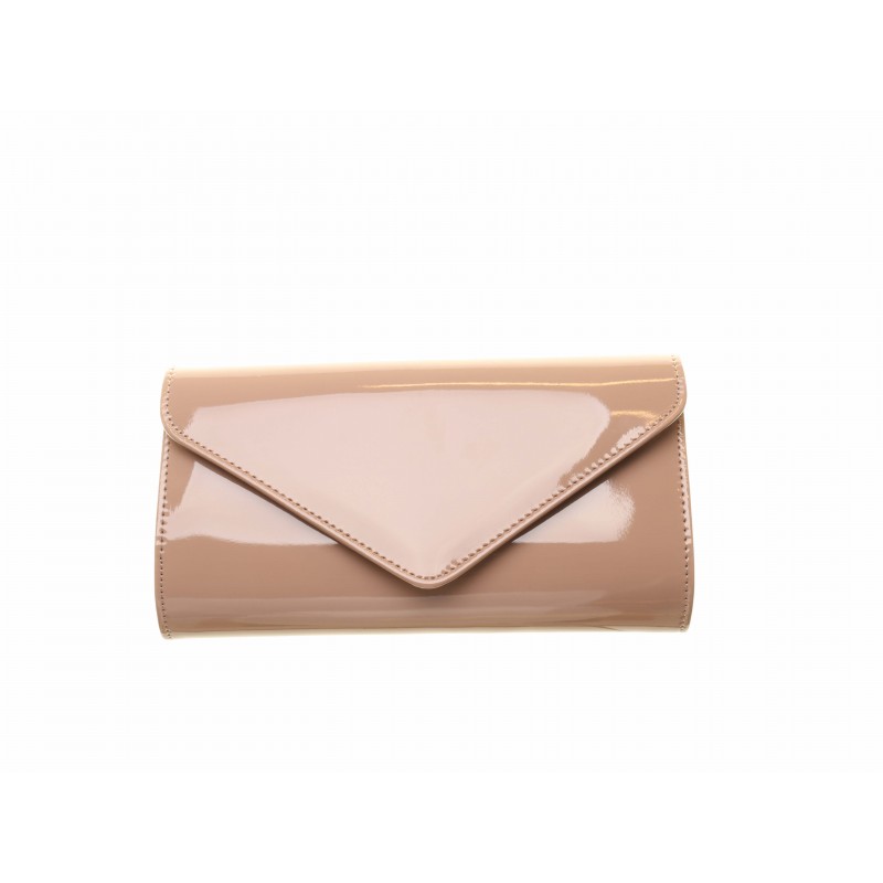 Nude Envelope Clutch