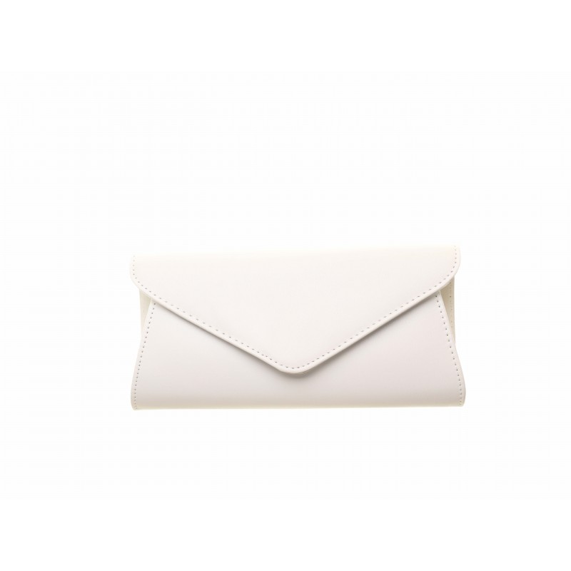 White Envelope Clutch Bag