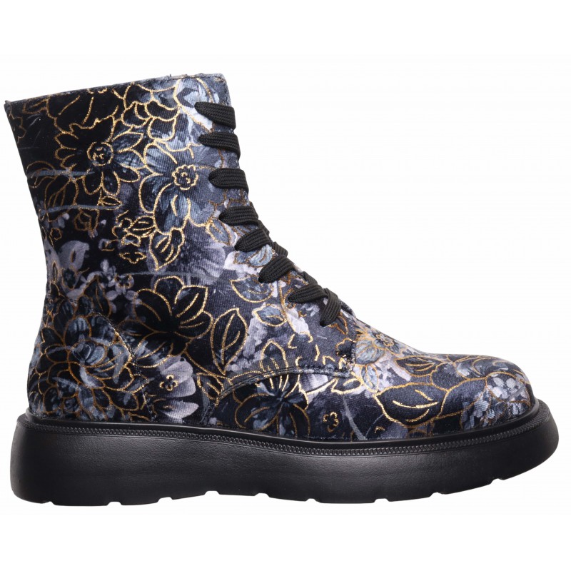 Heavenly Feet Litesoles Velour Floral La