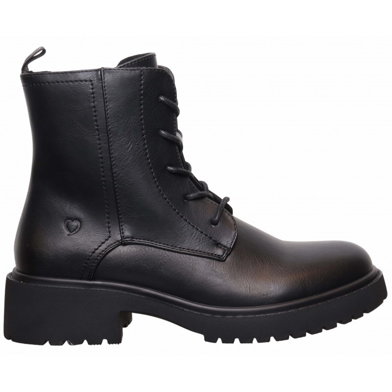 Heavenly Feet Litesoles Chunky Laced Ankle Boots