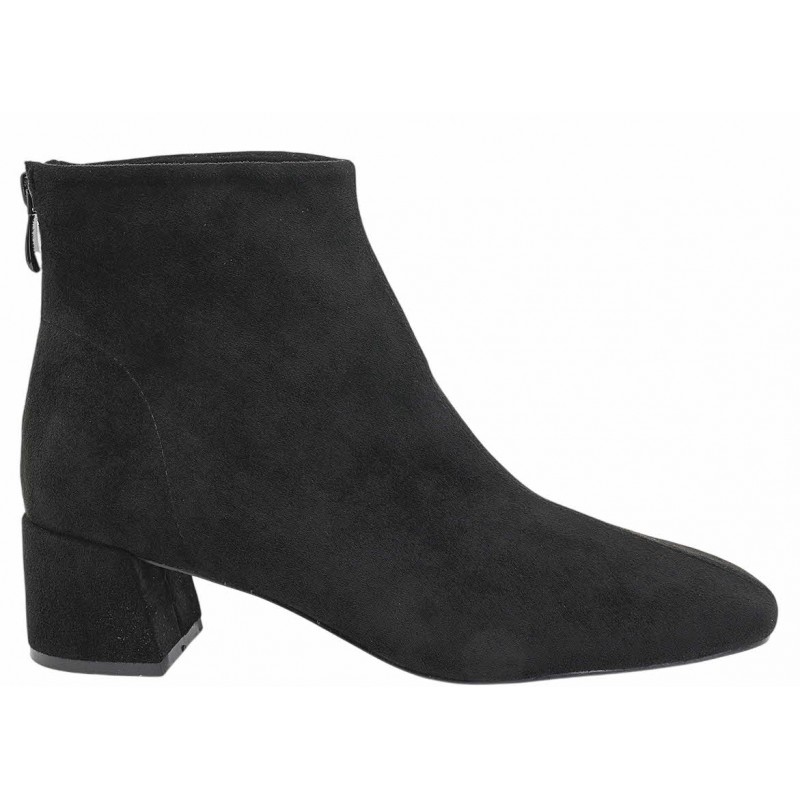 Low Block Heel Ankle Boots