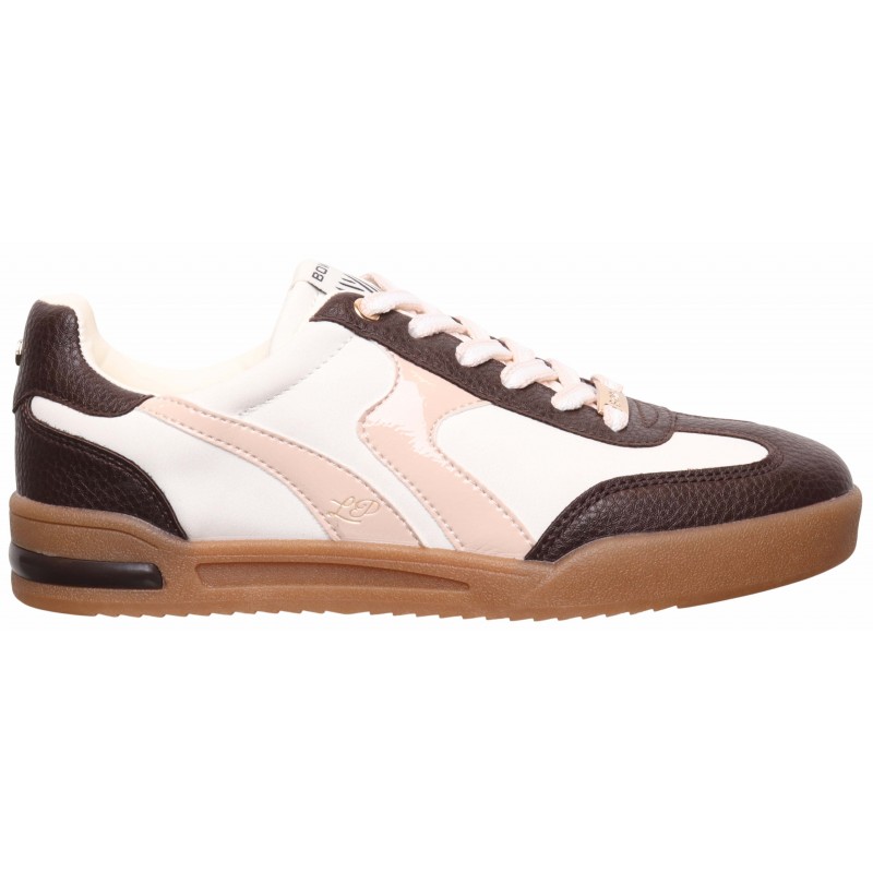 Tommy Bowe Gum Sole Curve Srtipe Trainer
